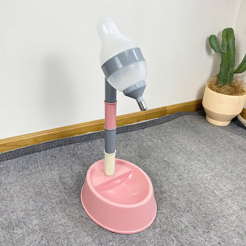 Enhance Your Pet's Hydration with the Automatic Pet Water Dispenser Stand Feeder